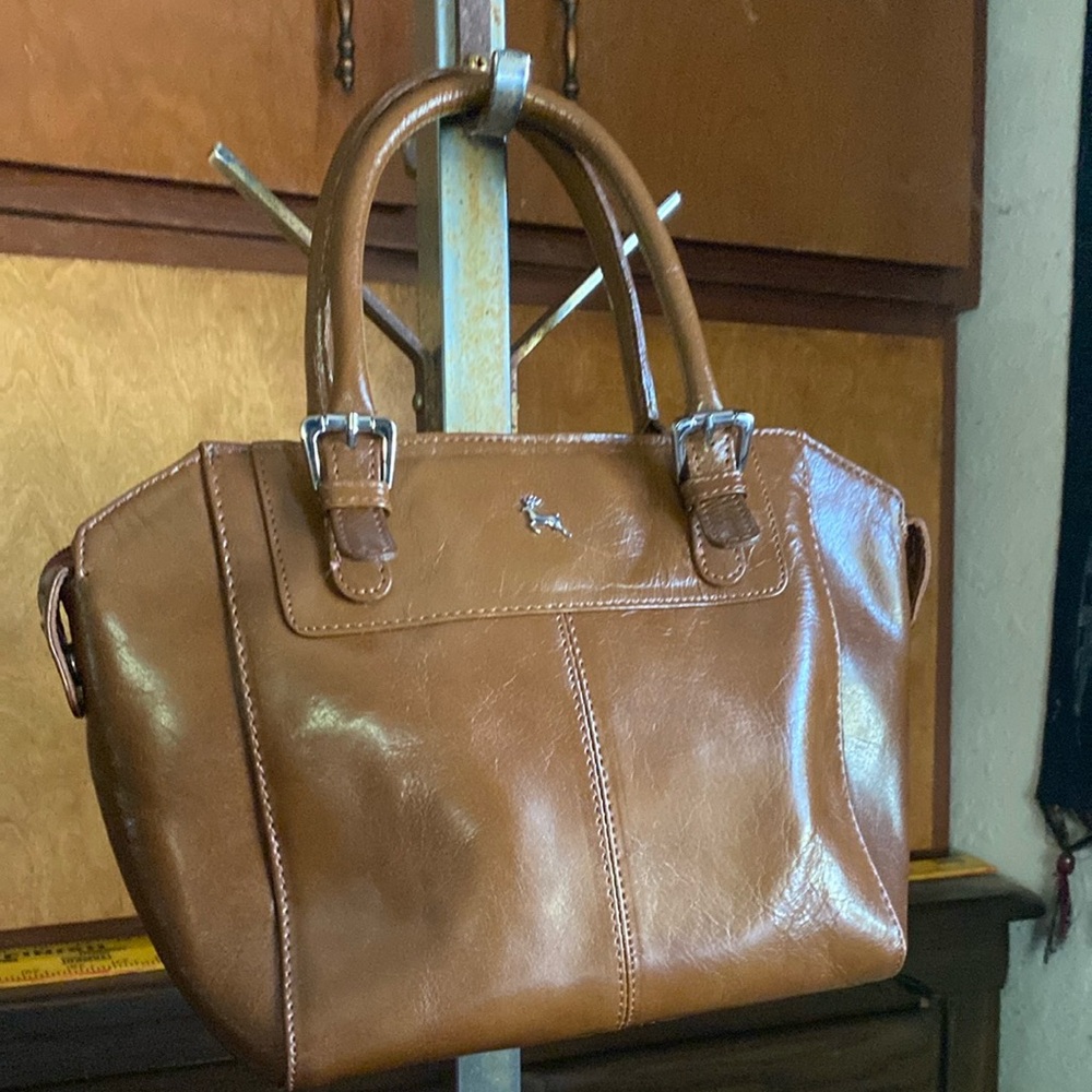 Brown Leather Handbag